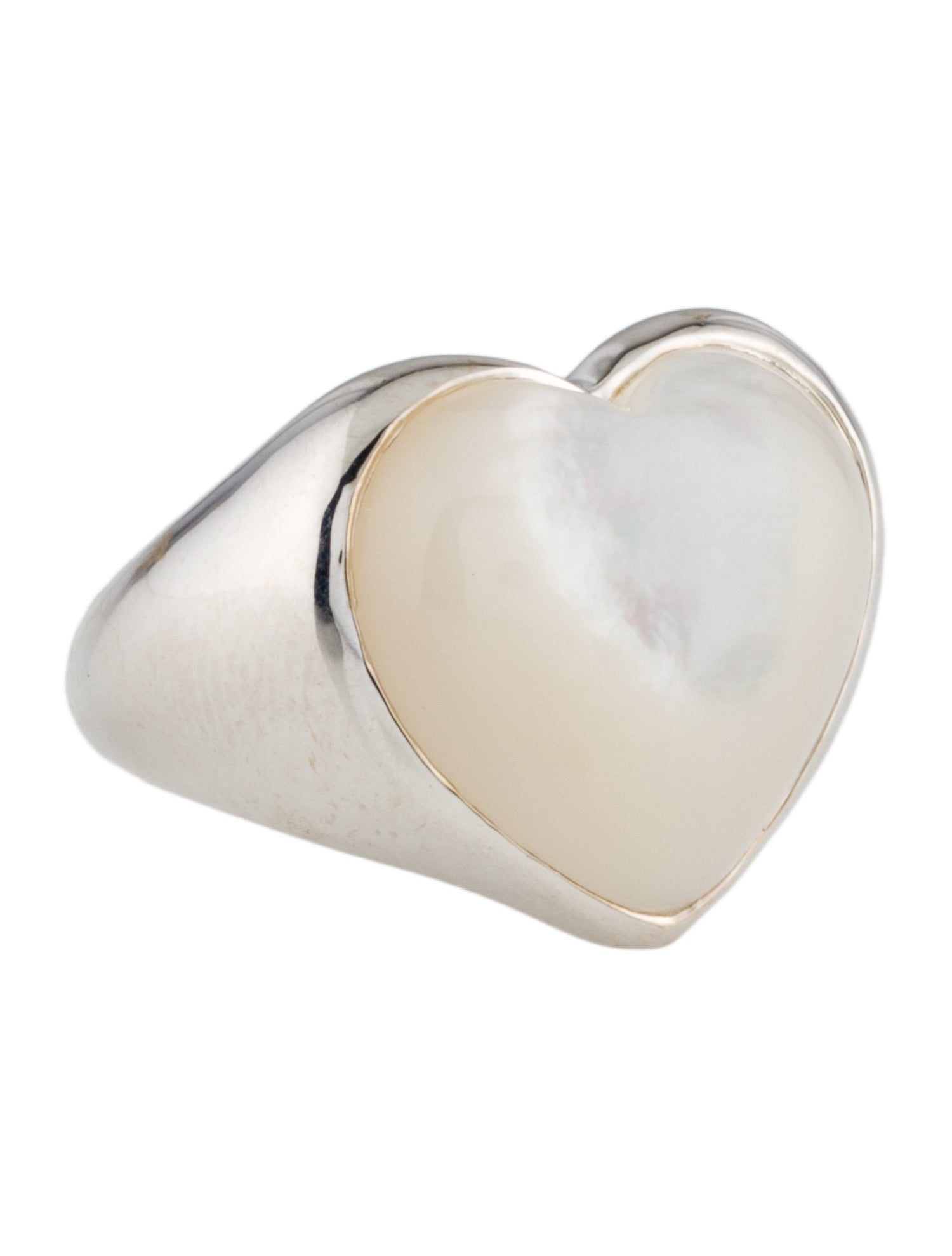 Annika Inez Quartz Gem Heart Cocktail Ring