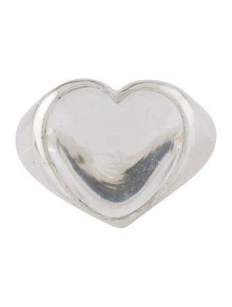 Annika Inez Quartz Gem Heart Cocktail Ring