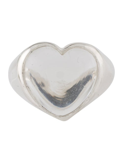 Annika Inez Quartz Gem Heart Cocktail Ring