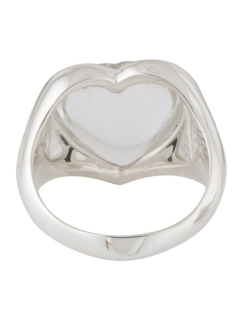 Annika Inez Quartz Gem Heart Cocktail Ring
