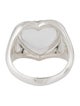 Annika Inez Quartz Gem Heart Cocktail Ring