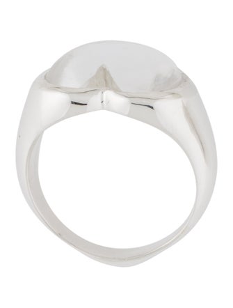 Annika Inez Quartz Gem Heart Cocktail Ring
