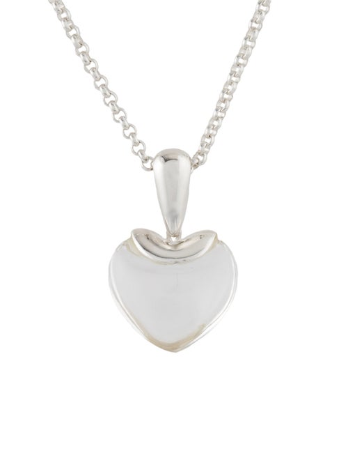 Annika Inez Quartz Heart Drop Pendant Necklace