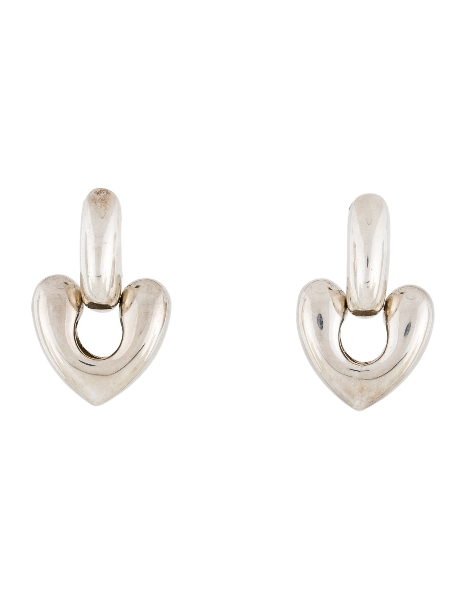 Annika Inez Small Heart Drop Earrings
