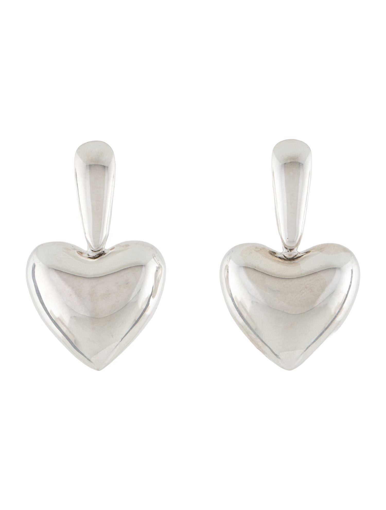 Annika Inez Voluptuous Heart Drop Earrings