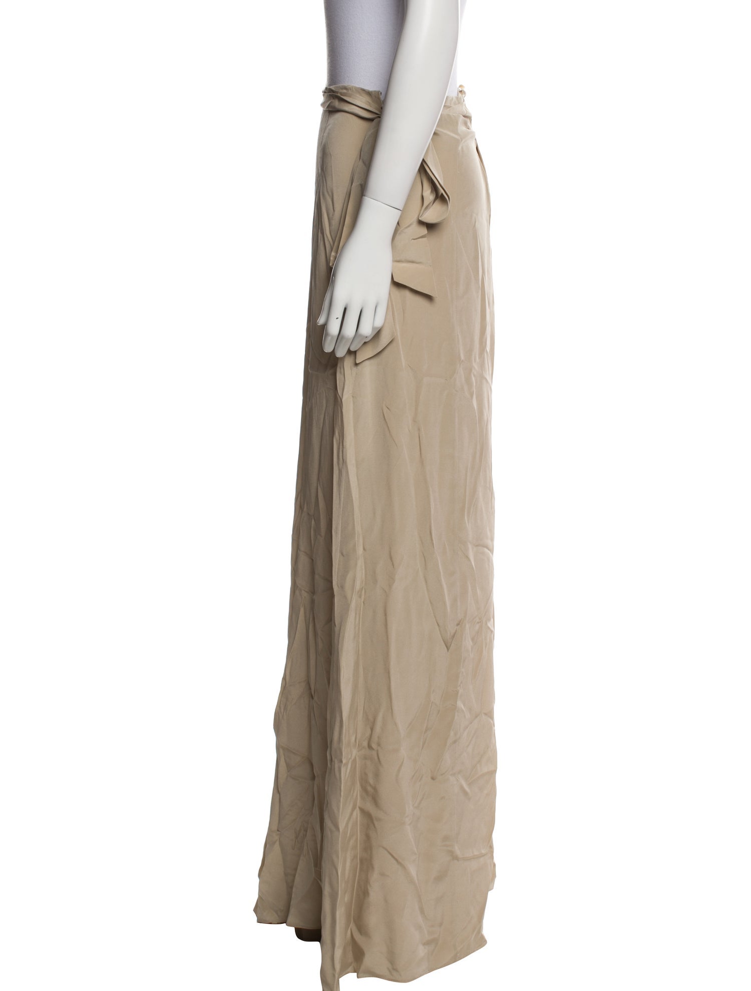 BY. Bonnie Young Silk Wide Leg Pants