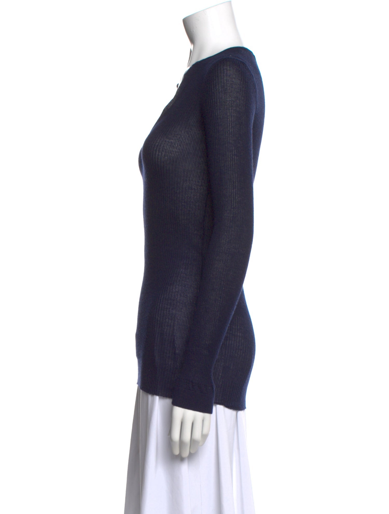 BY. Bonnie Young Cashmere V-Neck Top