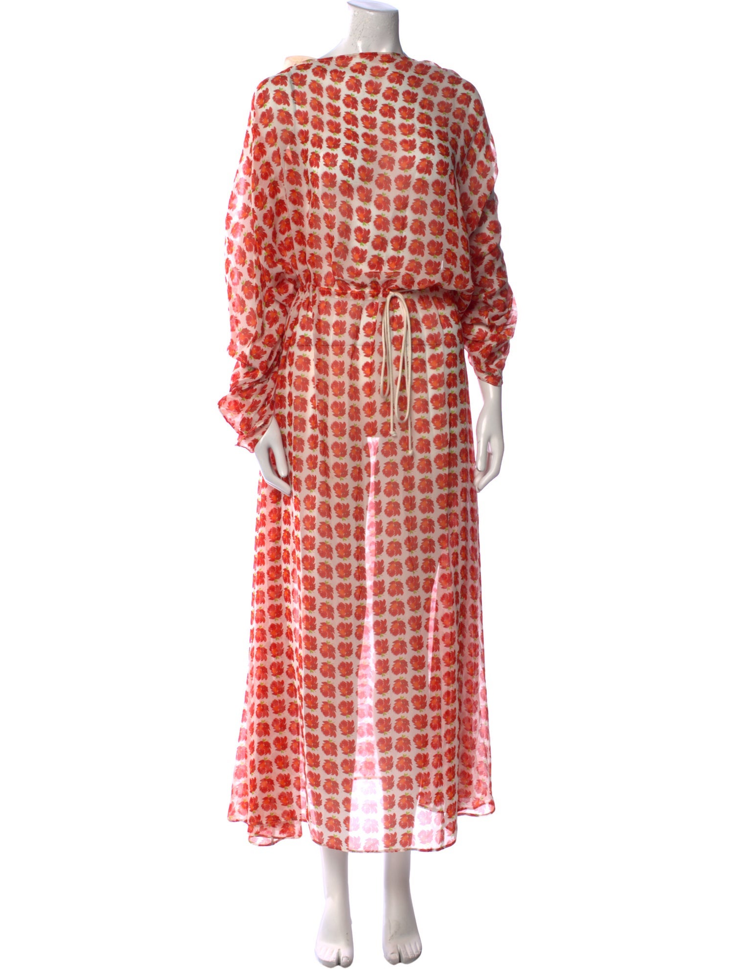 BY. Bonnie Young Silk Long Dress