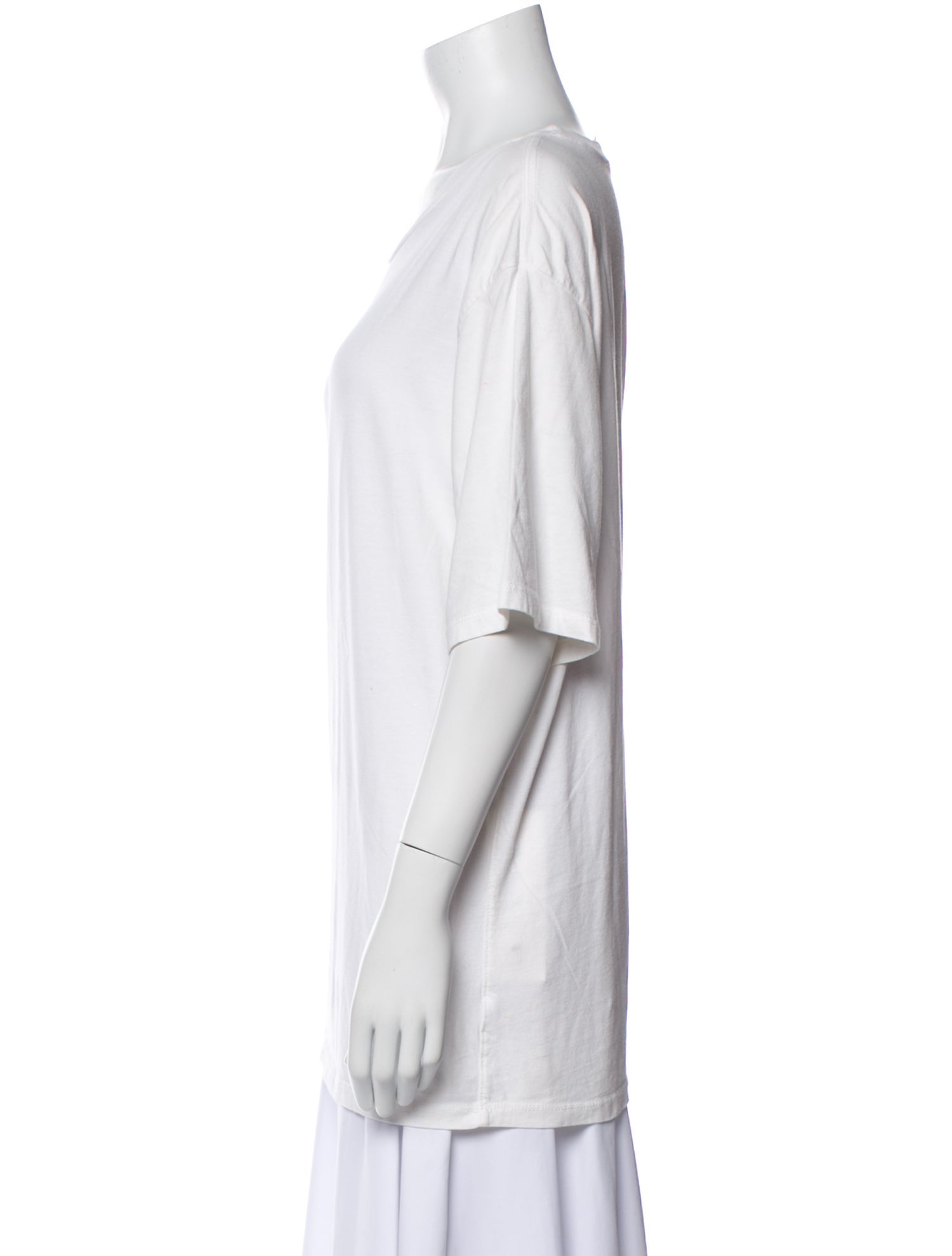 BY. Bonnie Young Graphic Print Scoop Neck T-Shirt