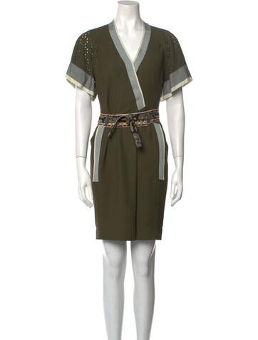 Byron New York Dresses V-Neck Mini Dress XS