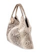 Byron New York Python Tote Bag