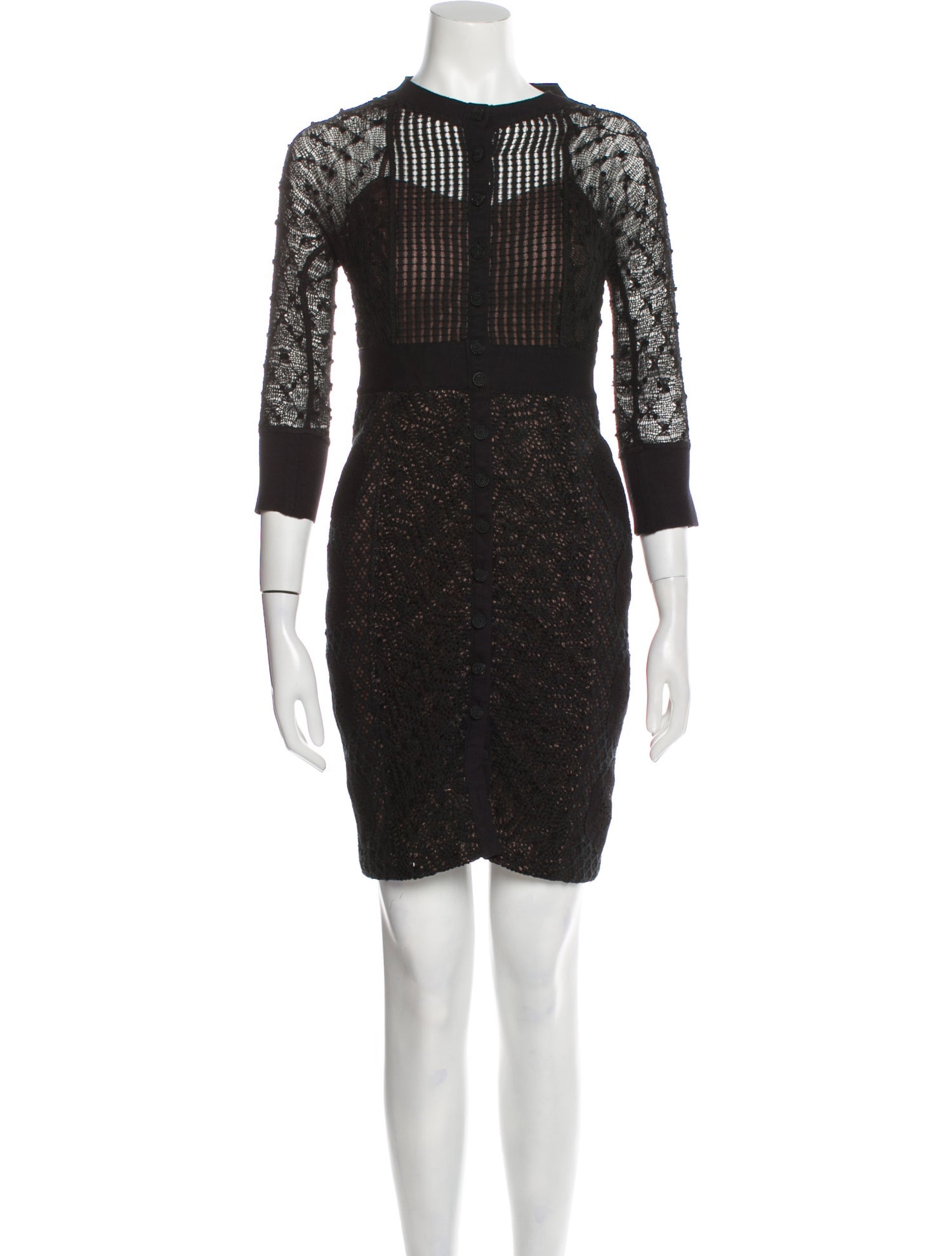 Byron New York Crew Neck Mini Dress