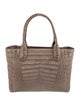 Byron New York Alligator Top Handle Bag