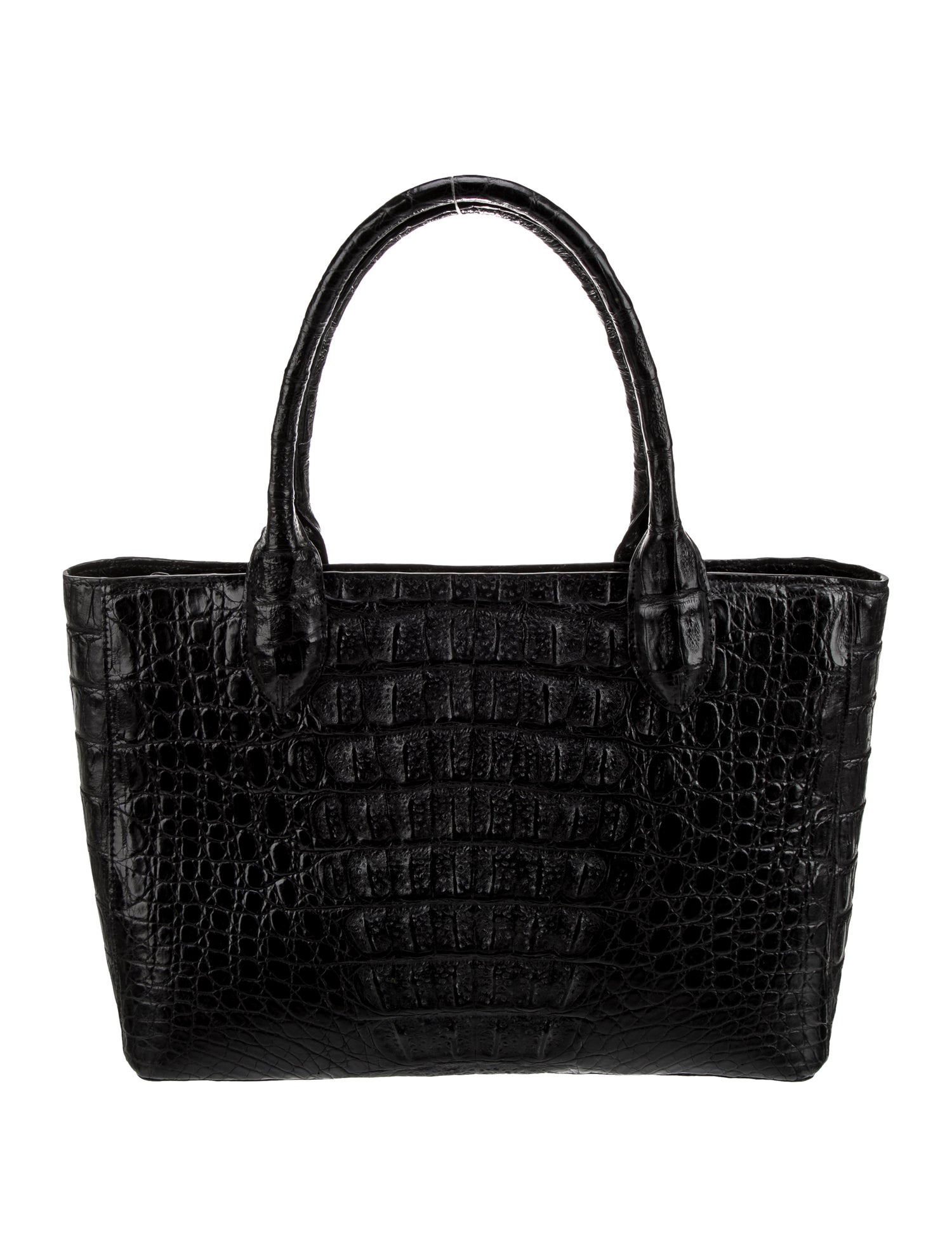 Byron New York Alligator Top Handle Bag