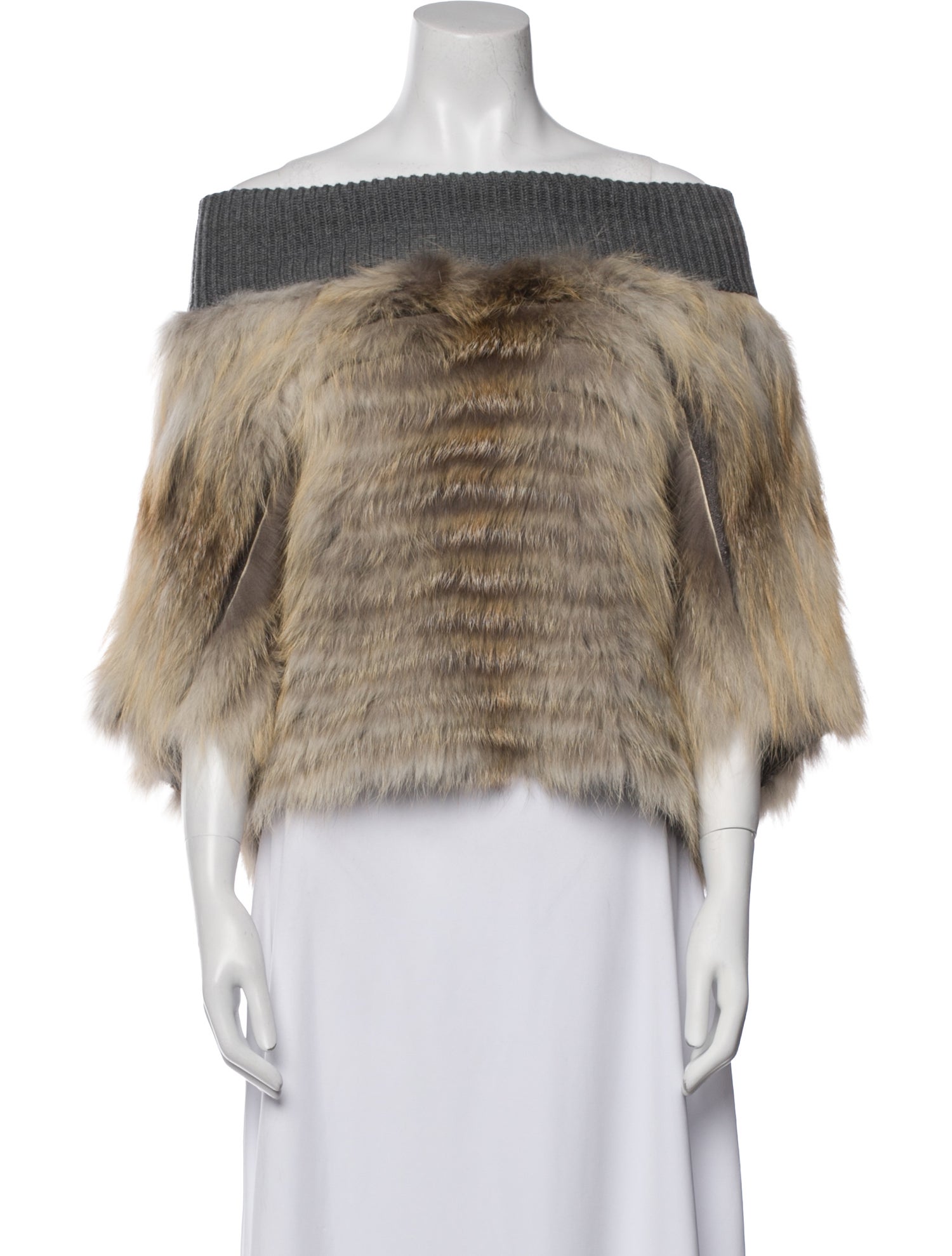 Byteso Fox Tie-Dye Print Crop Top