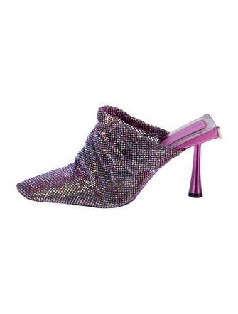Benedetta Bruzziches Crystal Crystal Embellishments Mules