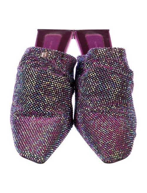 Benedetta Bruzziches Crystal Crystal Embellishments Mules