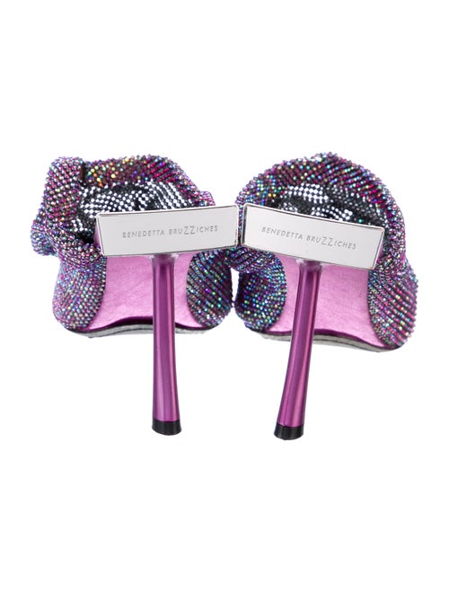 Benedetta Bruzziches Crystal Crystal Embellishments Mules