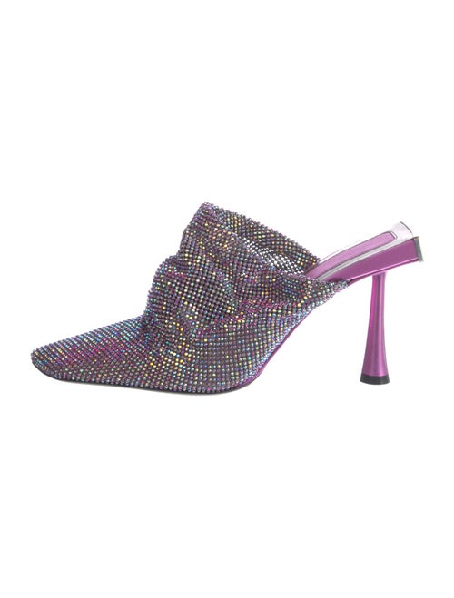 Benedetta Bruzziches Crystal Crystal Embellishments Mules
