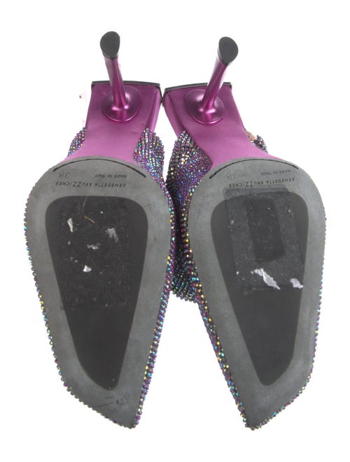 Benedetta Bruzziches Crystal Crystal Embellishments Mules