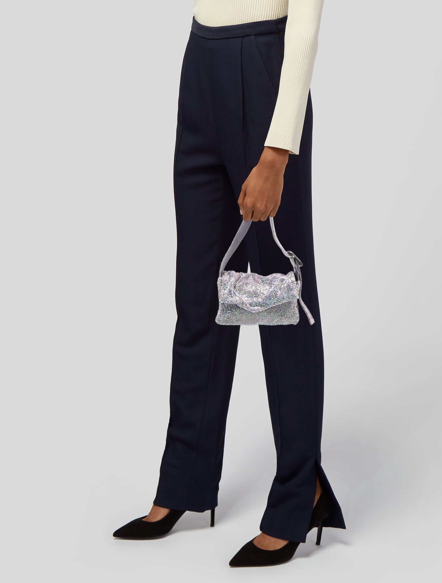 Benedetta Bruzziches Crystal Shoulder Bag