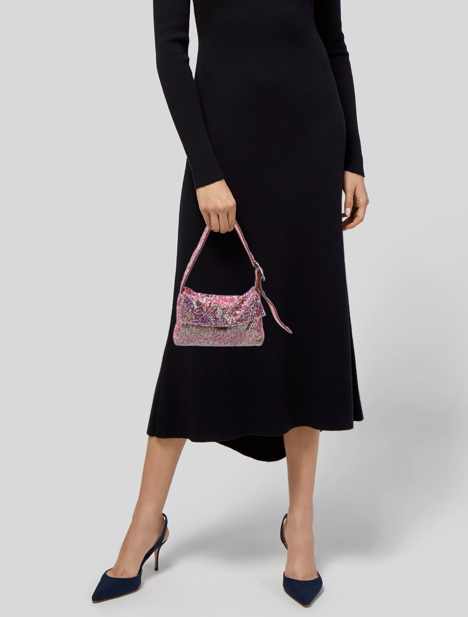 Benedetta Bruzziches Crystal Hobo
