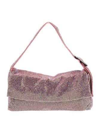 Benedetta Bruzziches Crystal Top Handle Bag