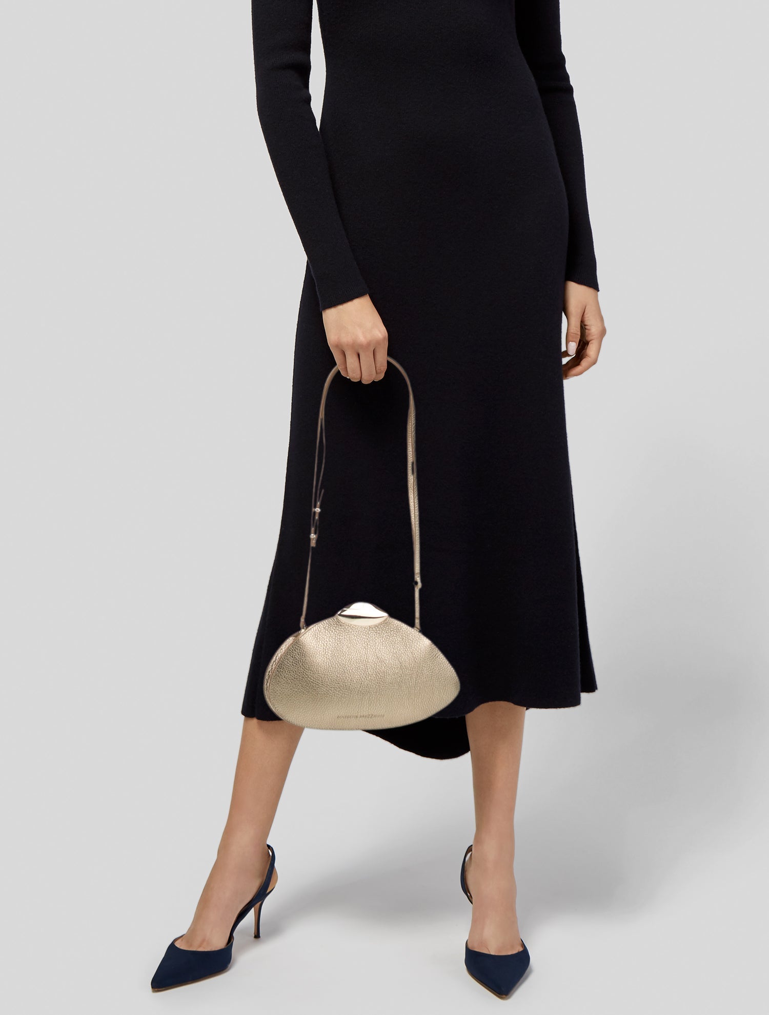 Benedetta Bruzziches Leather Shoulder Bag