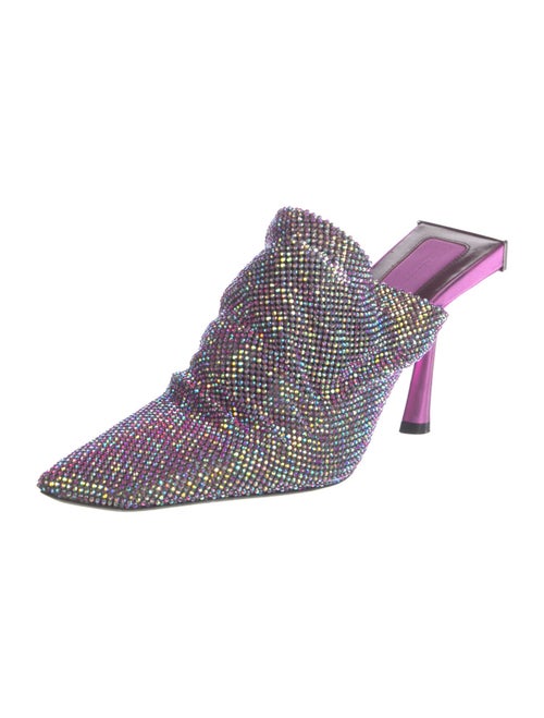 Benedetta Bruzziches Crystal Crystal Embellishments Mules