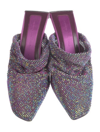 Benedetta Bruzziches Crystal Crystal Embellishments Mules