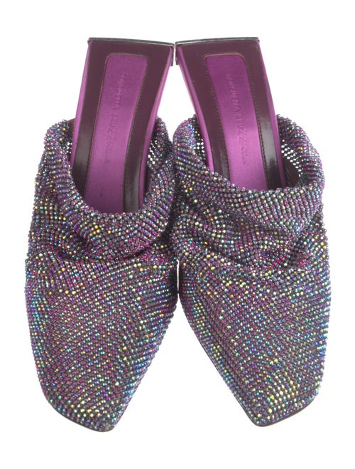 Benedetta Bruzziches Crystal Crystal Embellishments Mules