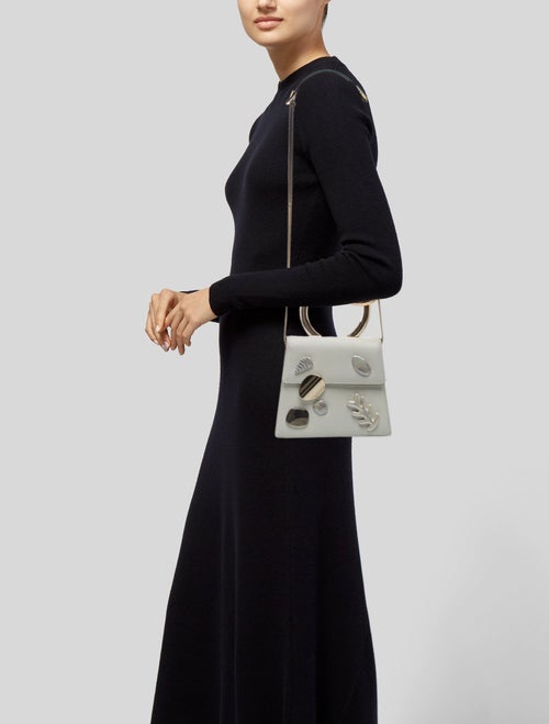 Benedetta Bruzziches Leather Top Handle Bag