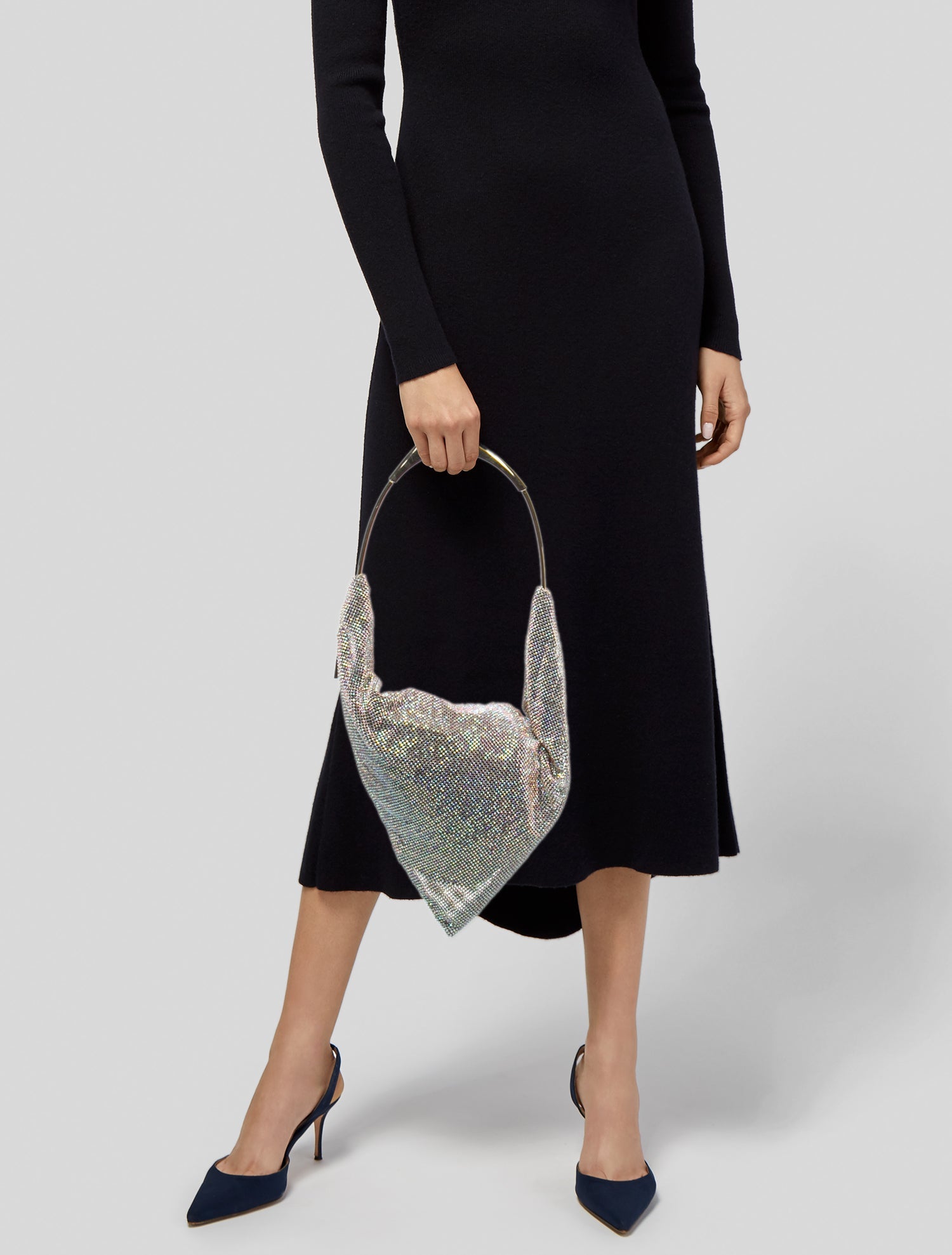 Benedetta Bruzziches Crystal Shoulder Bag