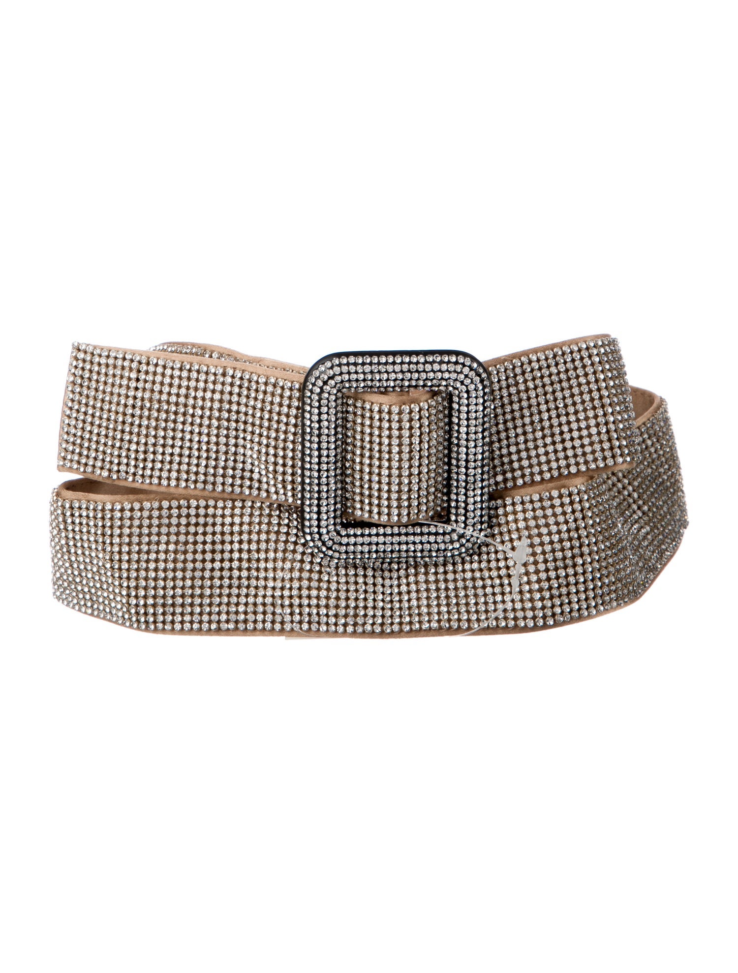 Benedetta Bruzziches Crystal Embellishments Belt