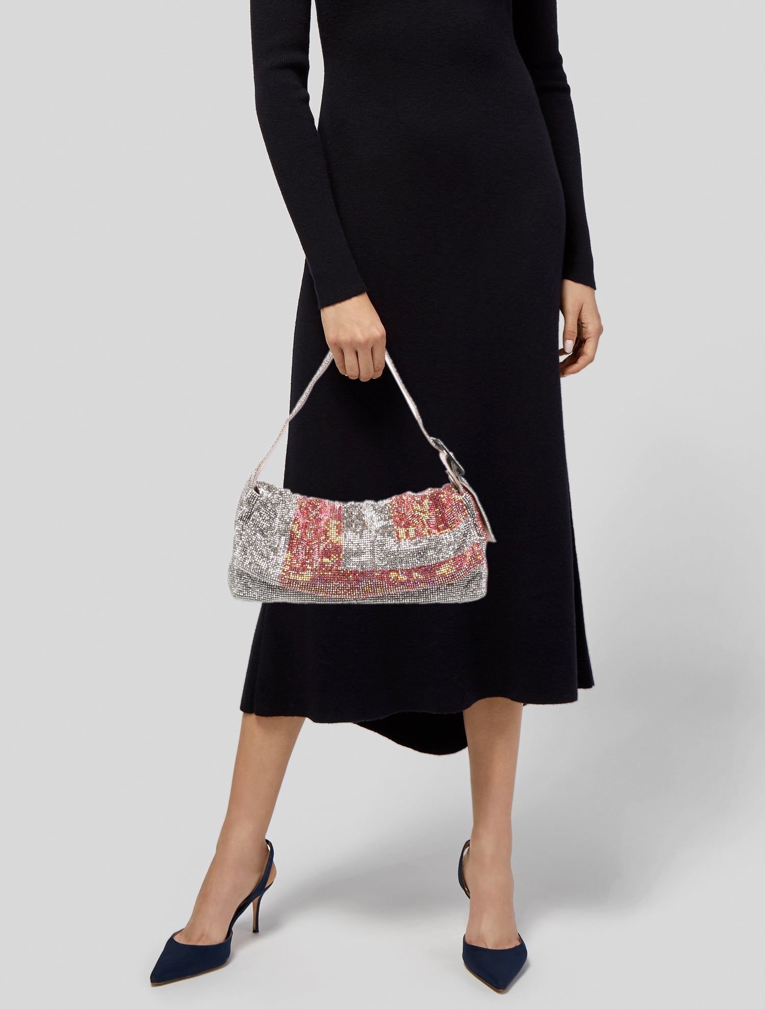 Benedetta Bruzziches Crystal Shoulder Bag
