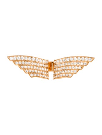 Carla Amorim 18K Diamond 'Wing' Cocktail Ring