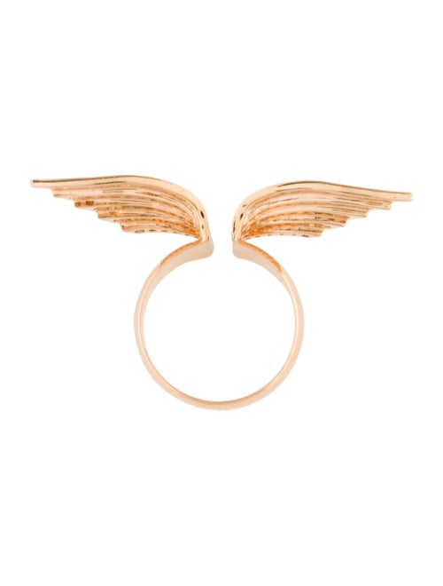 Carla Amorim 18K Diamond 'Wing' Cocktail Ring