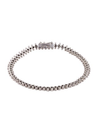 Carla Amorim 18K Diamond Tennis Link Bracelet