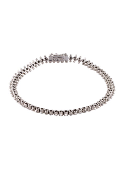 Carla Amorim 18K Diamond Tennis Link Bracelet