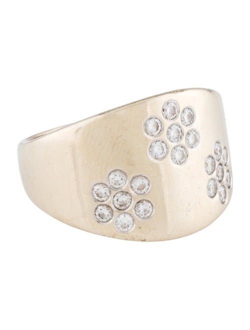 Carelle 18K Diamond Cigar Band