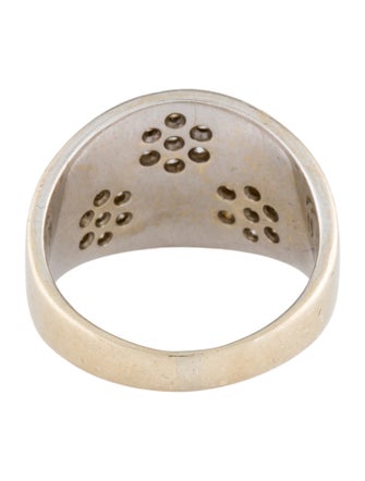 Carelle 18K Diamond Cigar Band