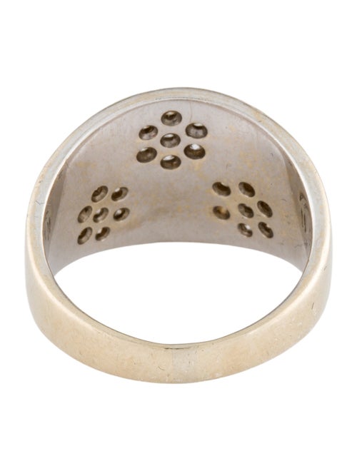 Carelle 18K Diamond Cigar Band