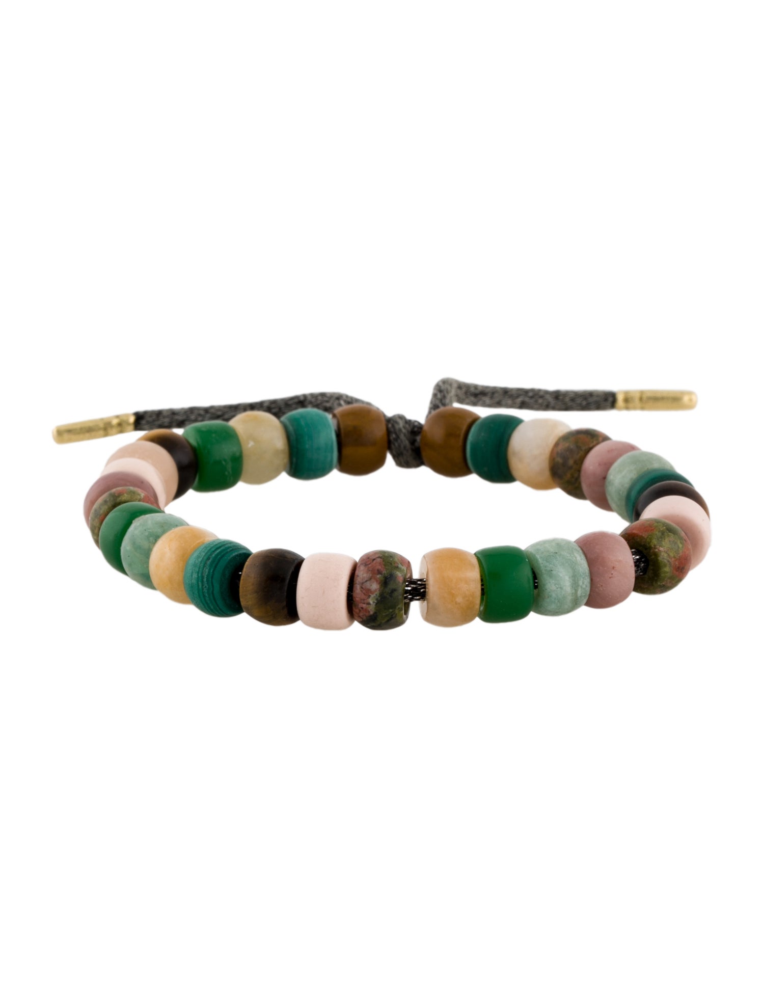 Carolina Bucci 18K Multistone & Ceramic FORTE Bead Bracelet