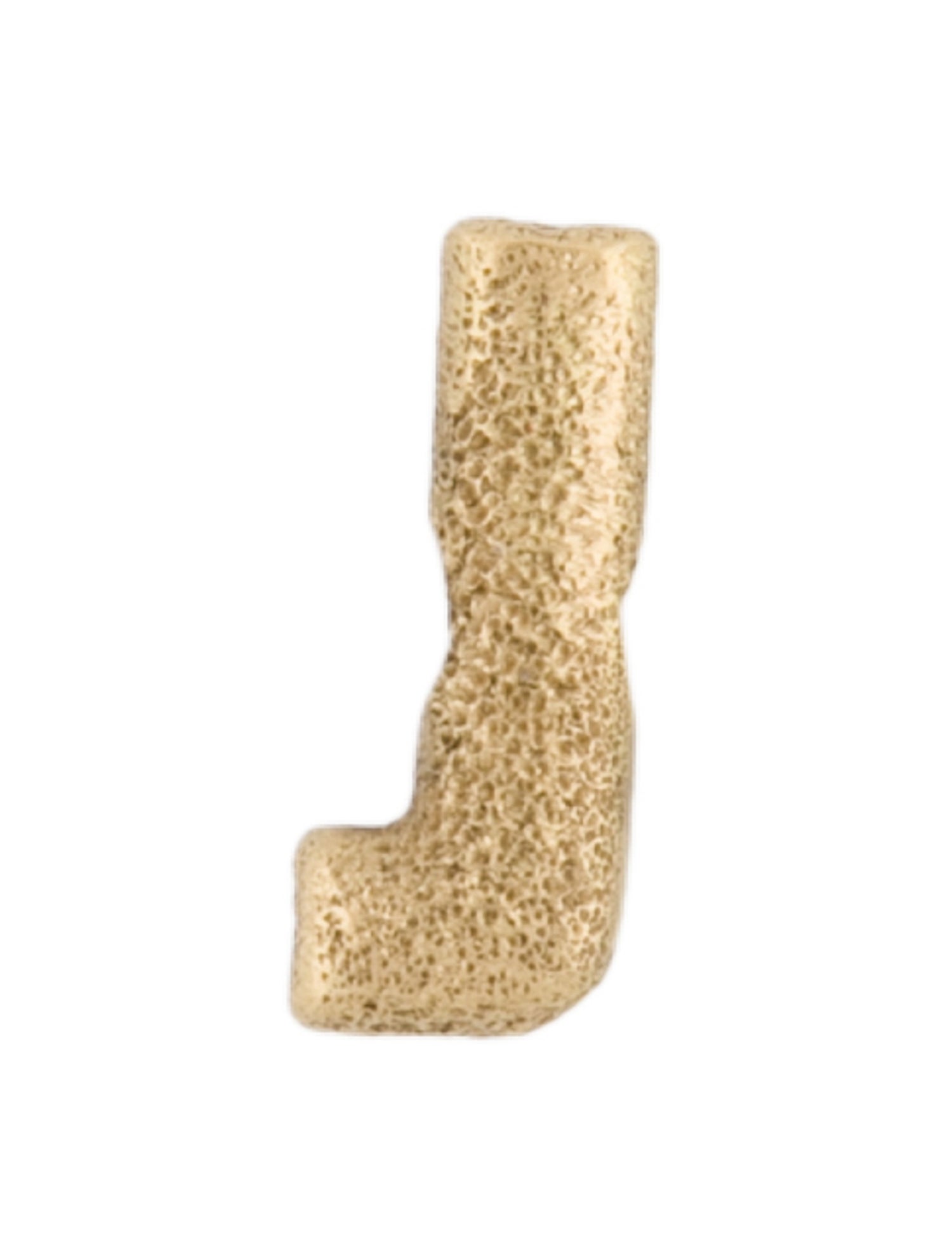 Carolina Bucci 18K Forte Florentine Alphabet 'J' Bead