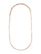 Carolina Bucci 18K Silk Cord Friendship Charm Necklace
