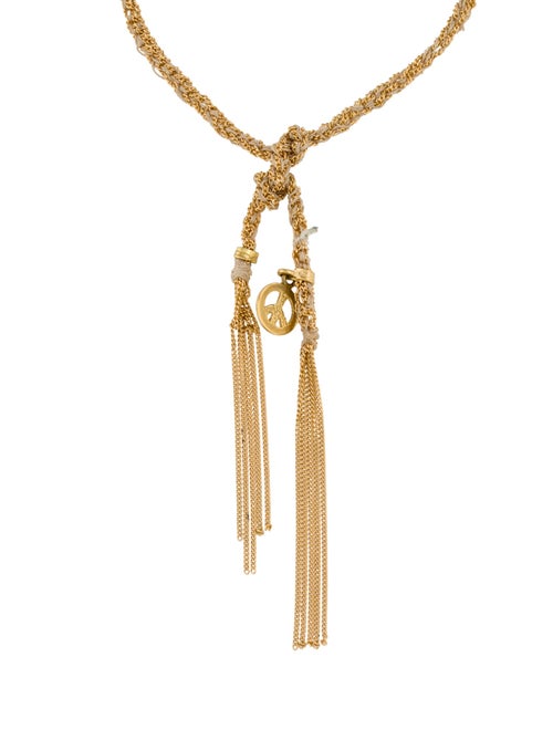 Carolina Bucci 18K Peace Charm Lucky Bracelet