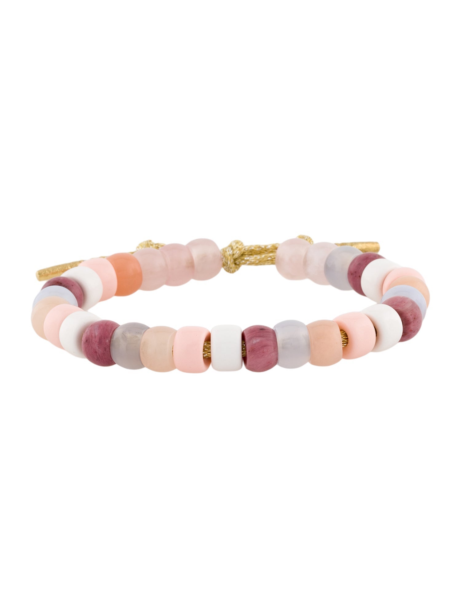 Carolina Bucci 18K Multi-Stone The Colony Fote Beads Bracelet