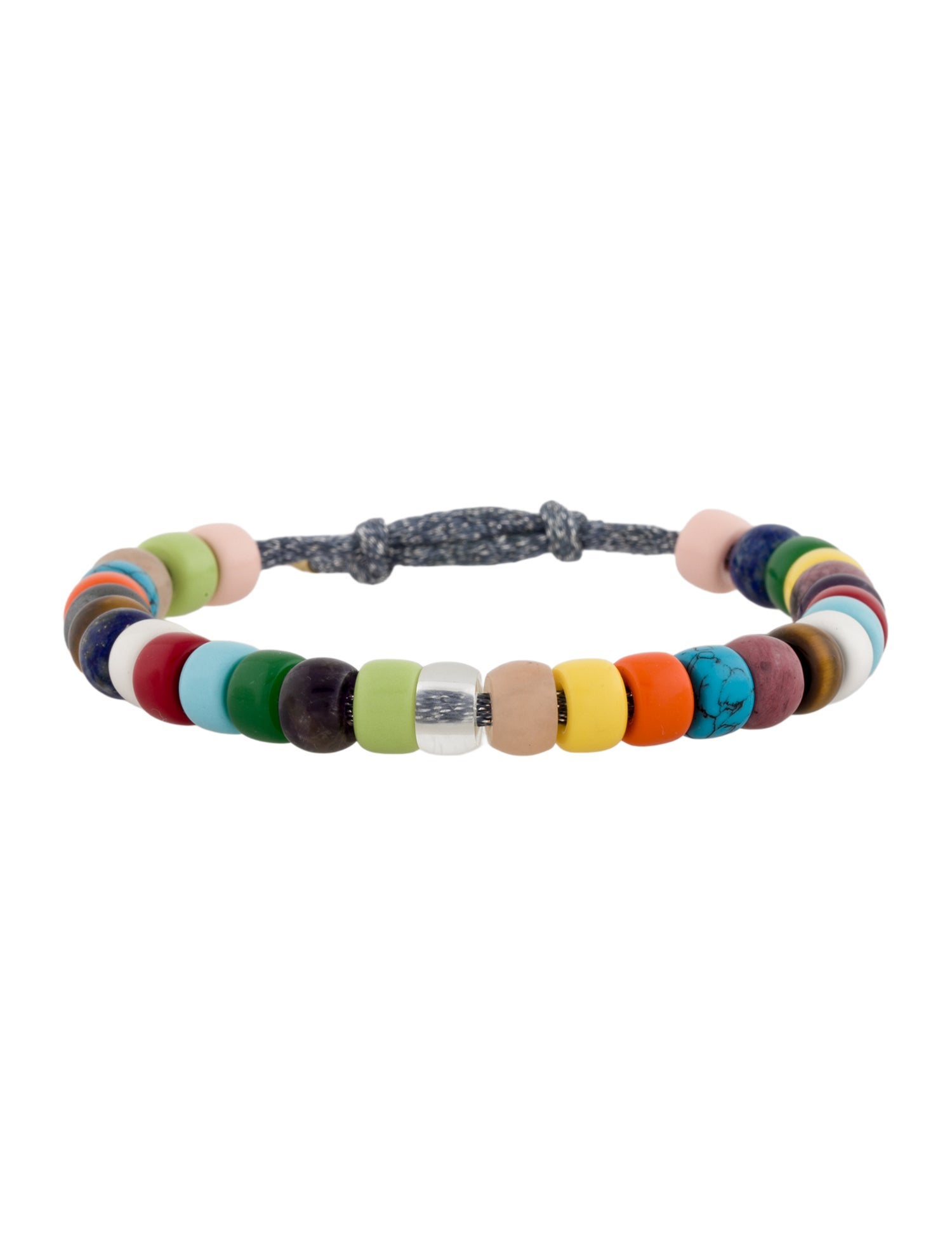 Carolina Bucci 18K Multi-Stone Rainbow Forte Beads Bracelet