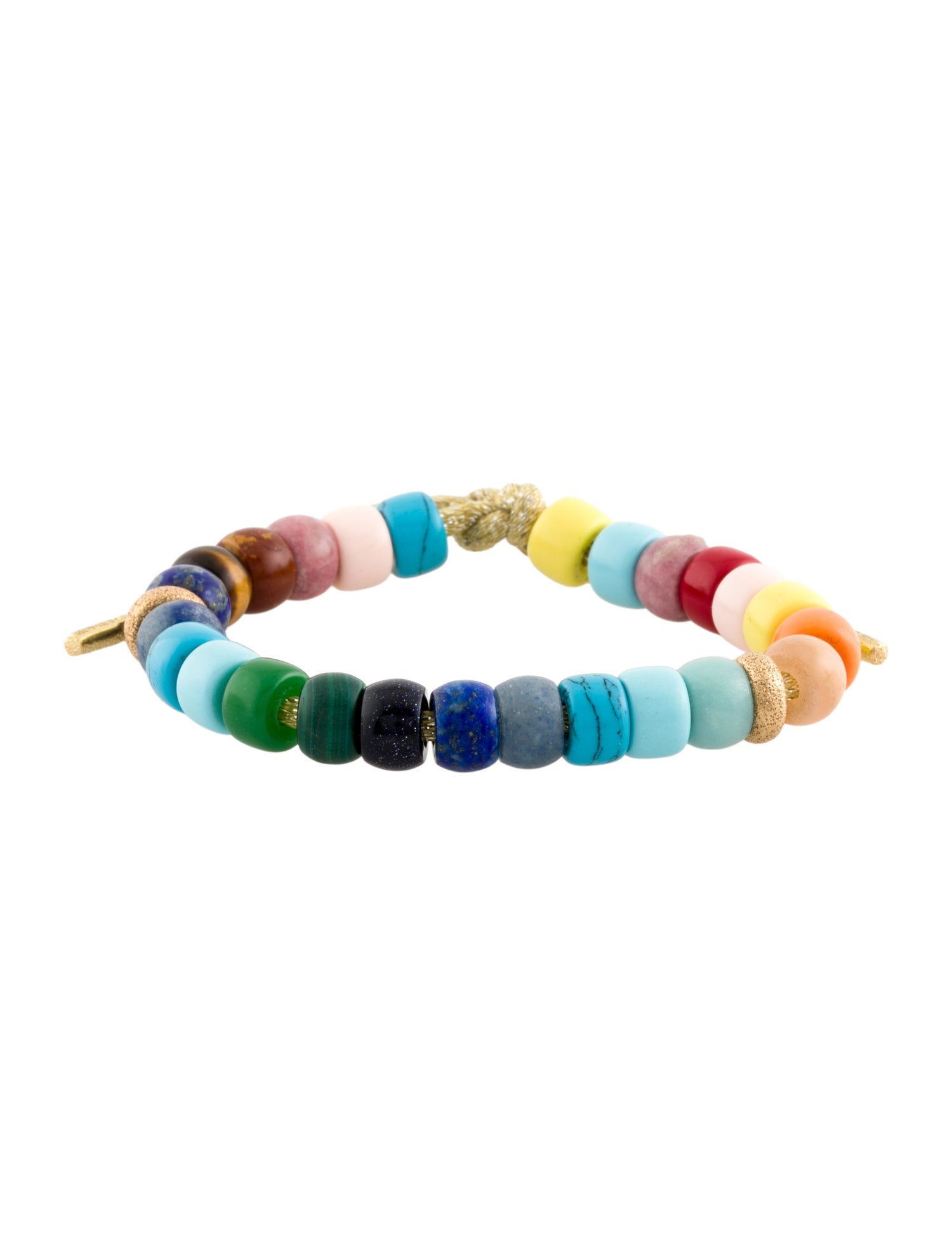 Carolina Bucci 18K Multistone Forte Bead Bracelet