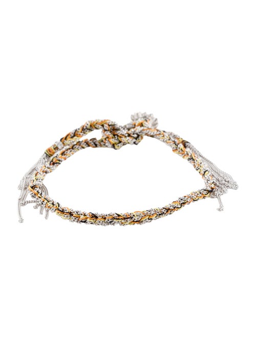 Carolina Bucci Lion Charm Lucky Wrap Bracelet